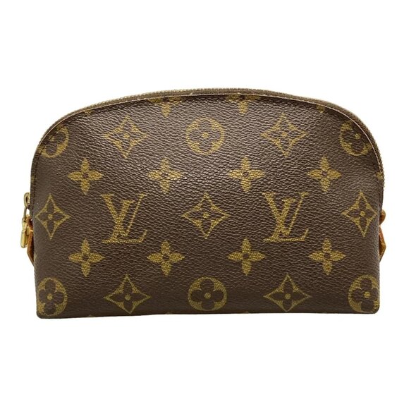 LOUIS VUITTON Pochette Cosmetic PM Monogram Pouch bran-552-090825 - Picture 1 of 7